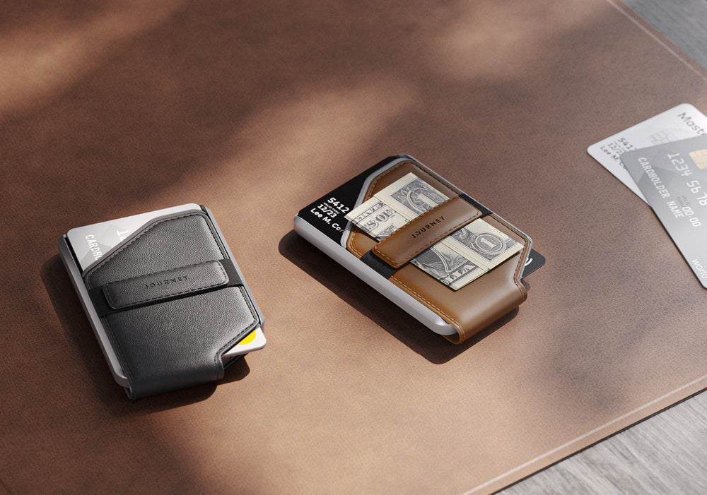 JOURNEY Launches LOC8 URBAN: A Premium Leather Wallet with Built-In Apple and Google Tracking