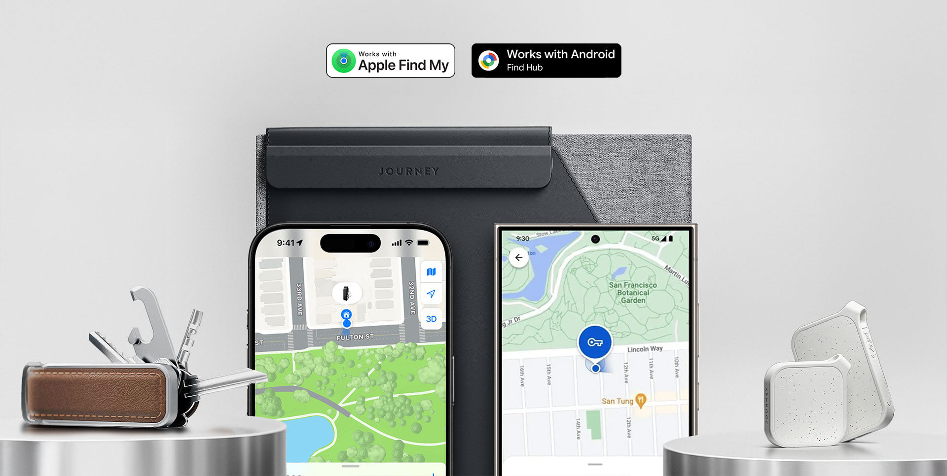 JOURNEY’s LOC8 Universal Series Helps Android and Apple Device Users Find Their Valuables