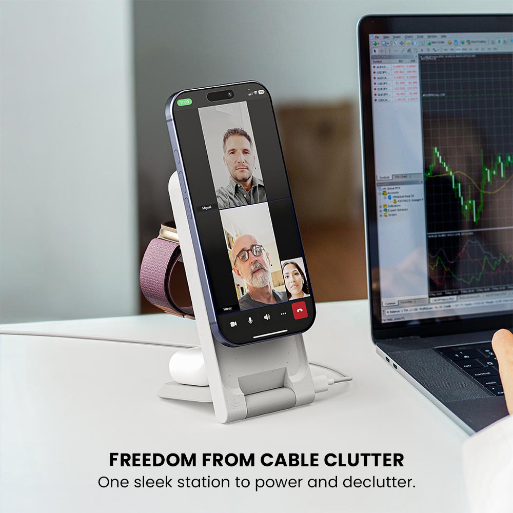 ARIA 3-in-1 Wireless Charging Station