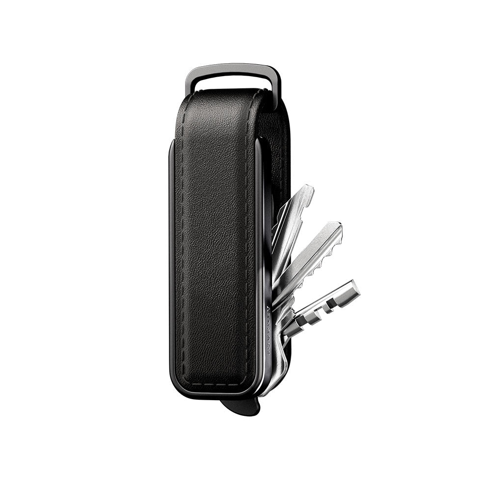 KJYOUNE KIHURE ブラックレザー LOC8 URBAN Key Organizer Universal