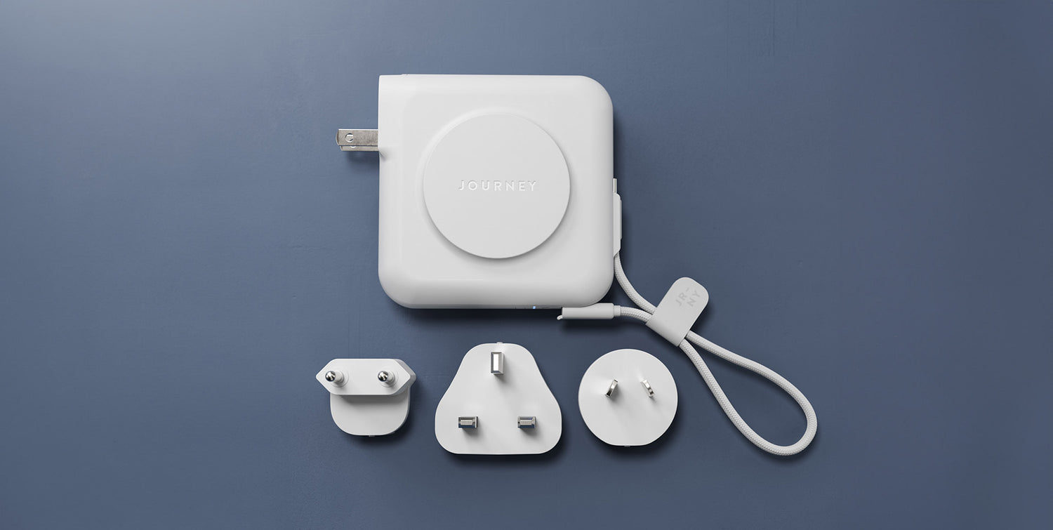 JOURNEY's New Global Charger & Power Bank is the Fix for Low Battery Dramas
