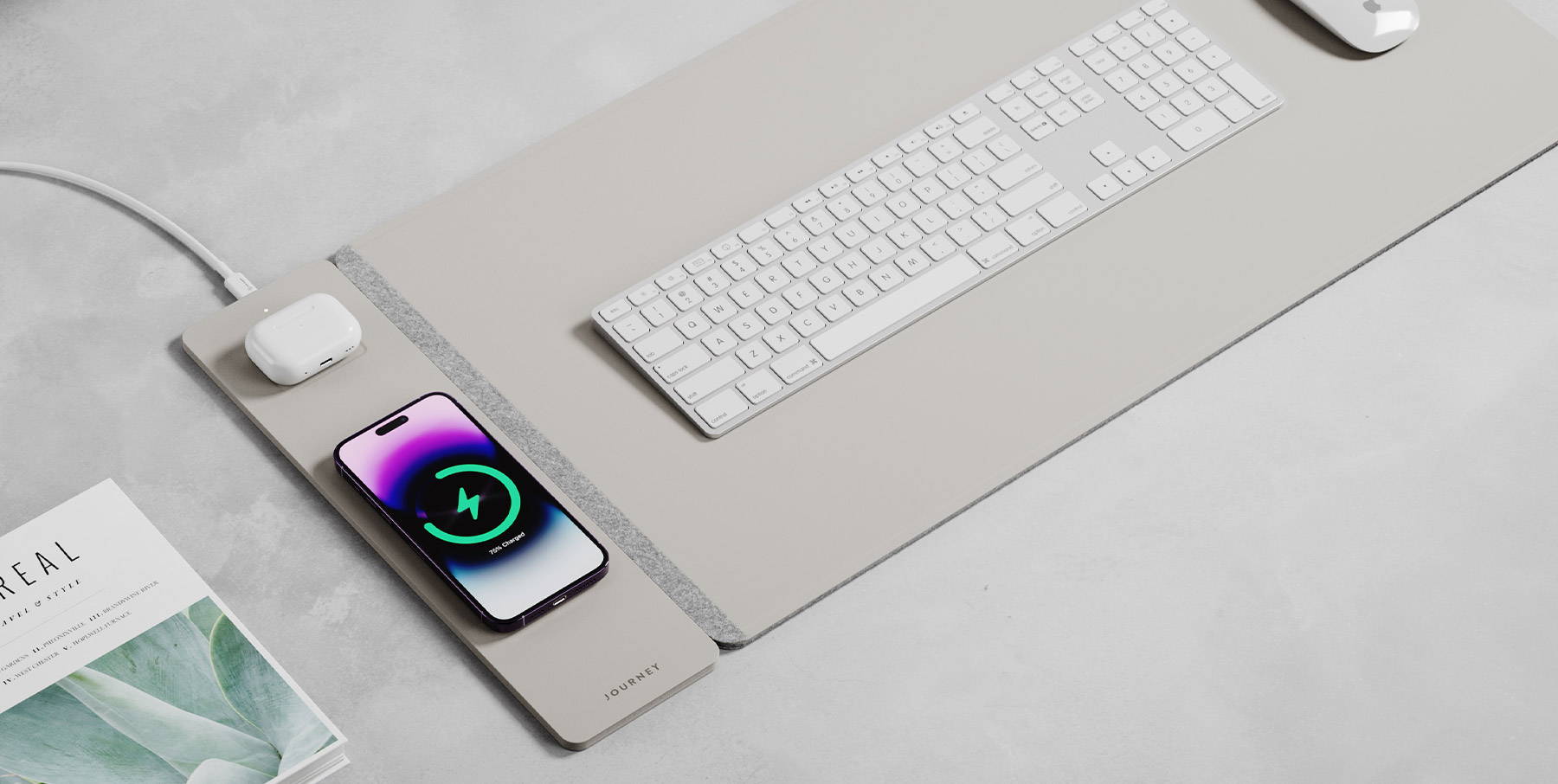 Journey ends the year with a bang- Announcing its most promising product, the ALTI Wireless Charging Desk Mat