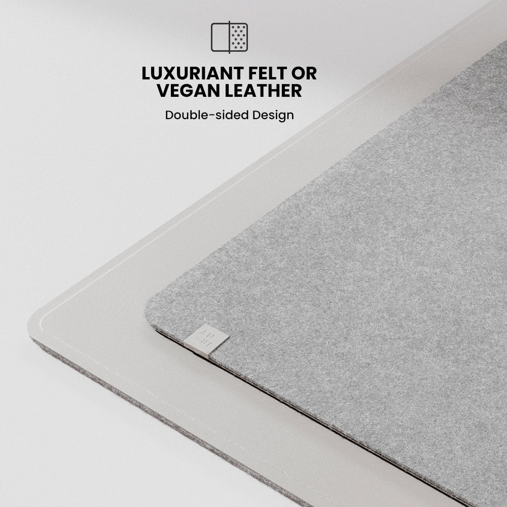 New desk mat from Journey, vegan leather with MagSafe charging