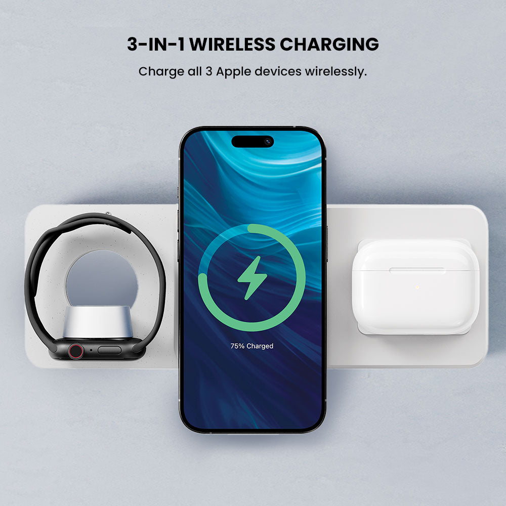 GLYDE 4-in-1 Portable Charging Station & 10000mAh Power Bank