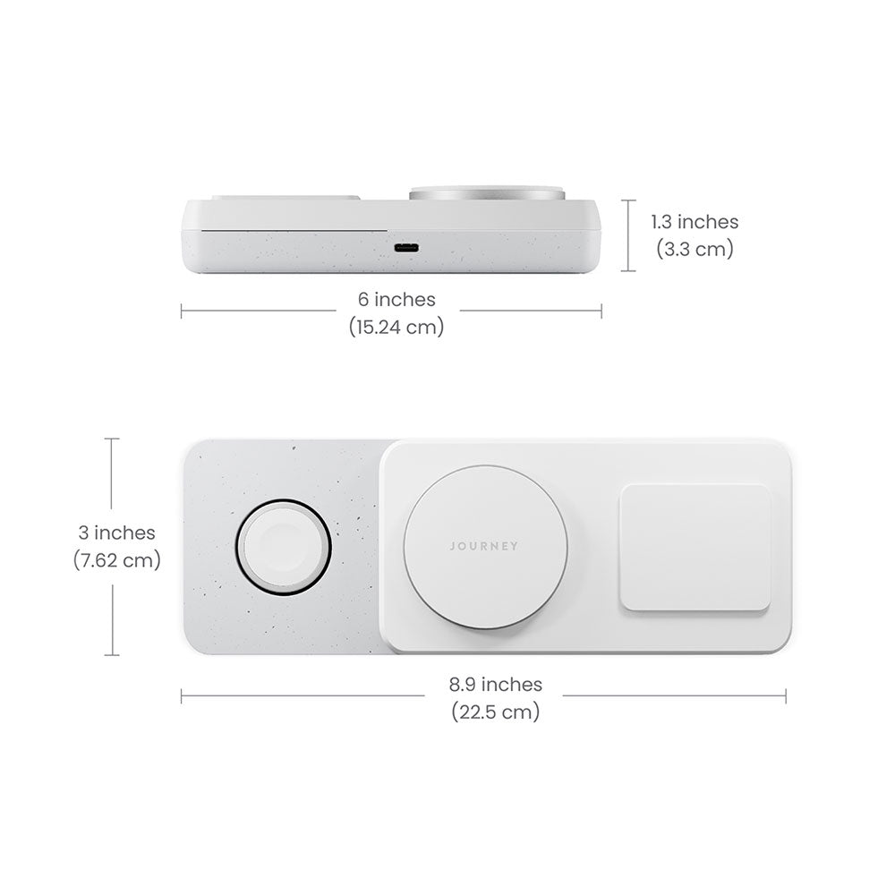 GLYDE 4-in-1 Portable Charging Station & 10000mAh Power Bank