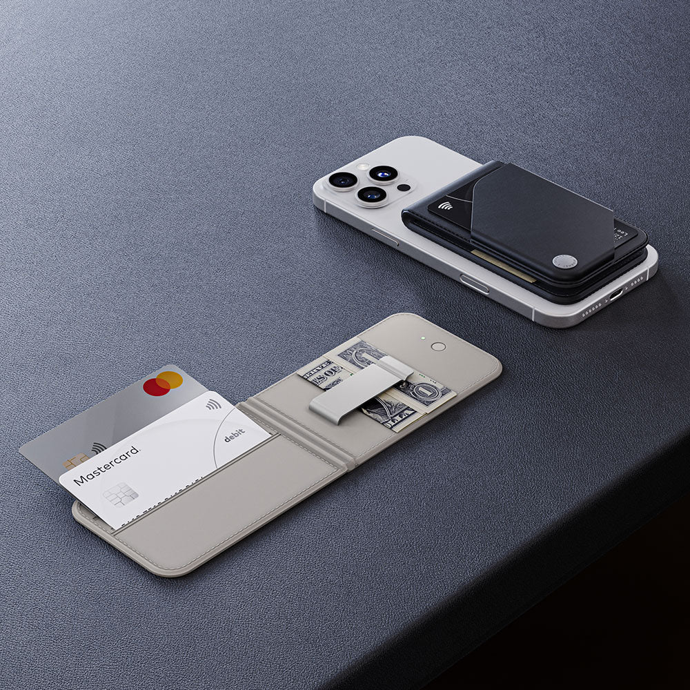 LOC8 VERSA MagSafe Money Clip Wallet & Stand