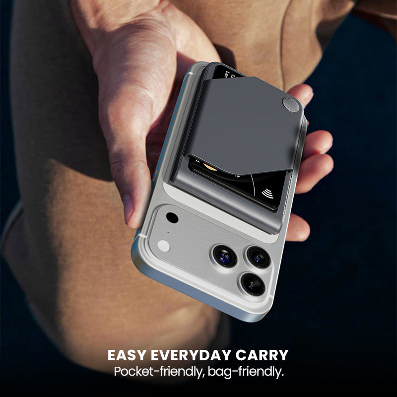 LOC8 VERSA Universal MagSafe Money Clip Wallet & Stand