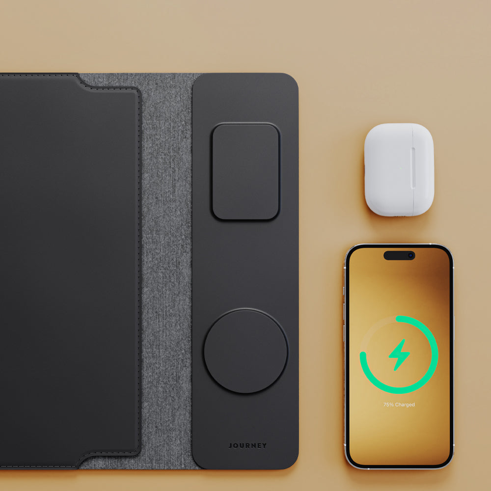 JOURNEY NEXA 4-in-1 PCスリーブ ワイヤレス充電機能 Journey NEXA Laptop Sleeve with Wireless Charging