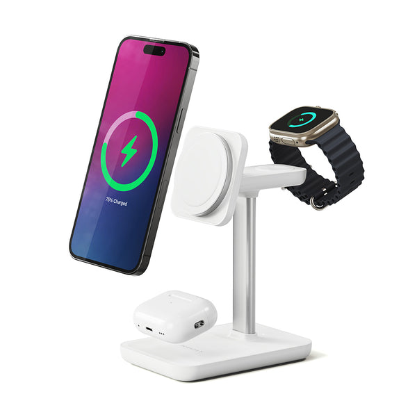 TRIO WIRELESS CHARGER, Mains Battery Chargers, Charge and utility