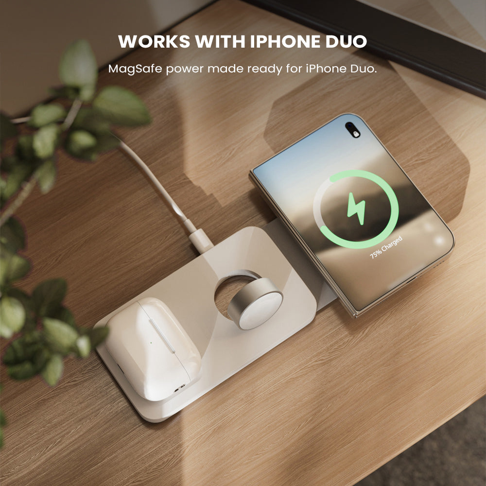 SWIV 3-in-1 Foldable Wireless Charging  Station